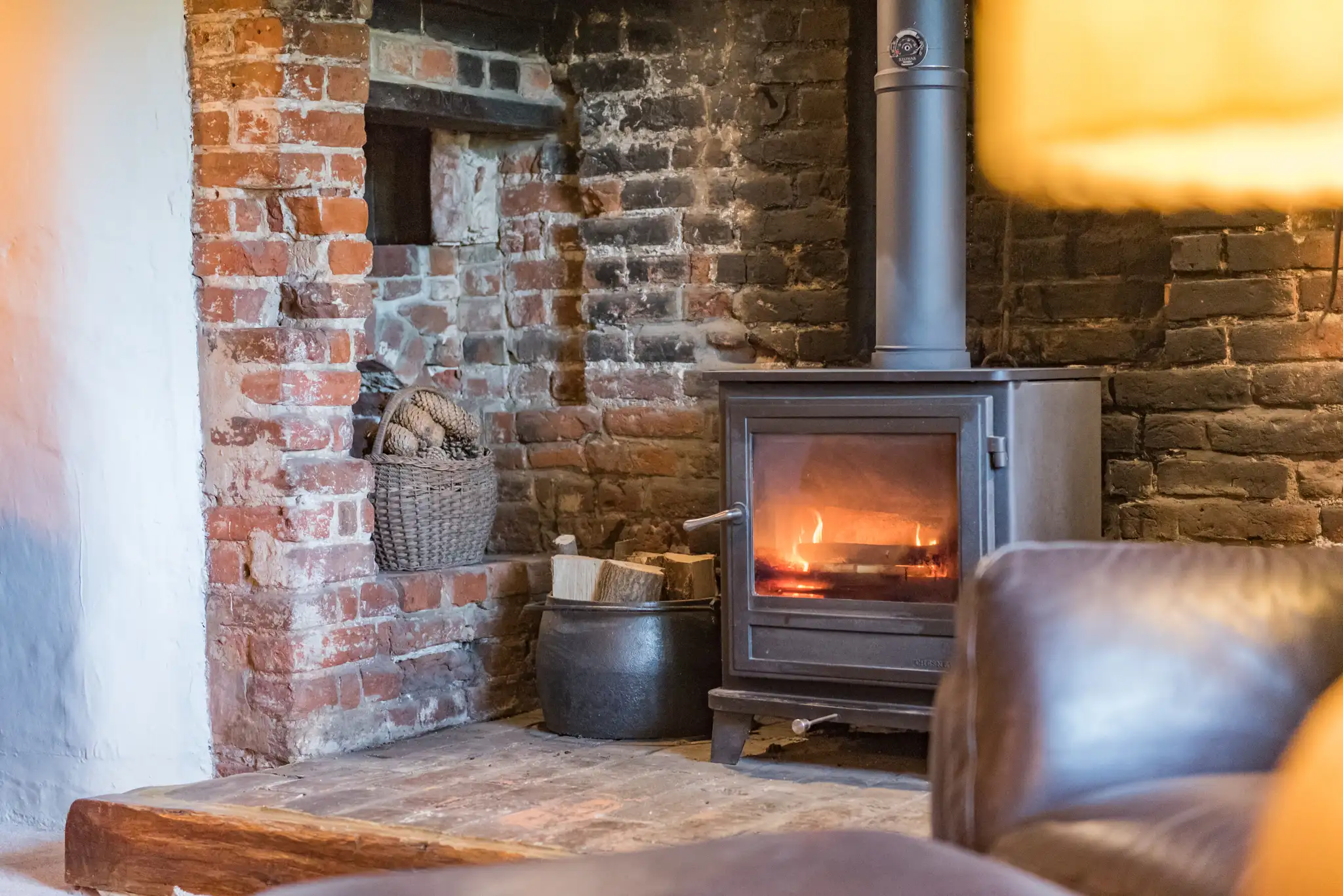 Kent and Sussex holiday cottages with an open fire