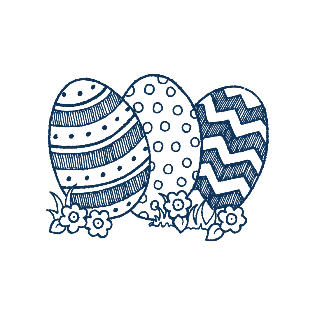 Easter egg illustration