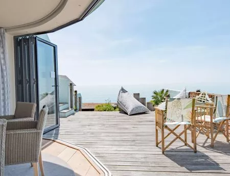 Sea view from Sandgate Beach House