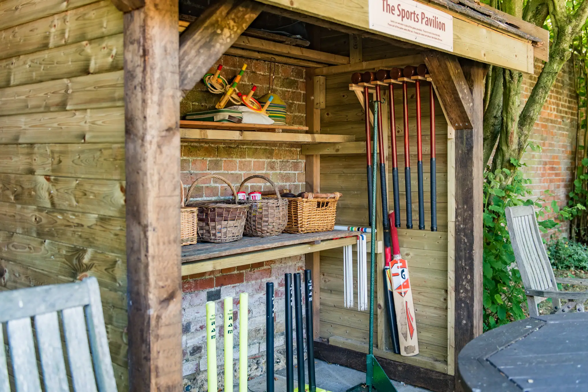 A huge range of outdoor games for adults and children at The Coach House in Harrietsham, a Bloom Stays holiday home