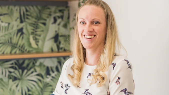 Emma Marjolin, a member of the Bloom Stays team