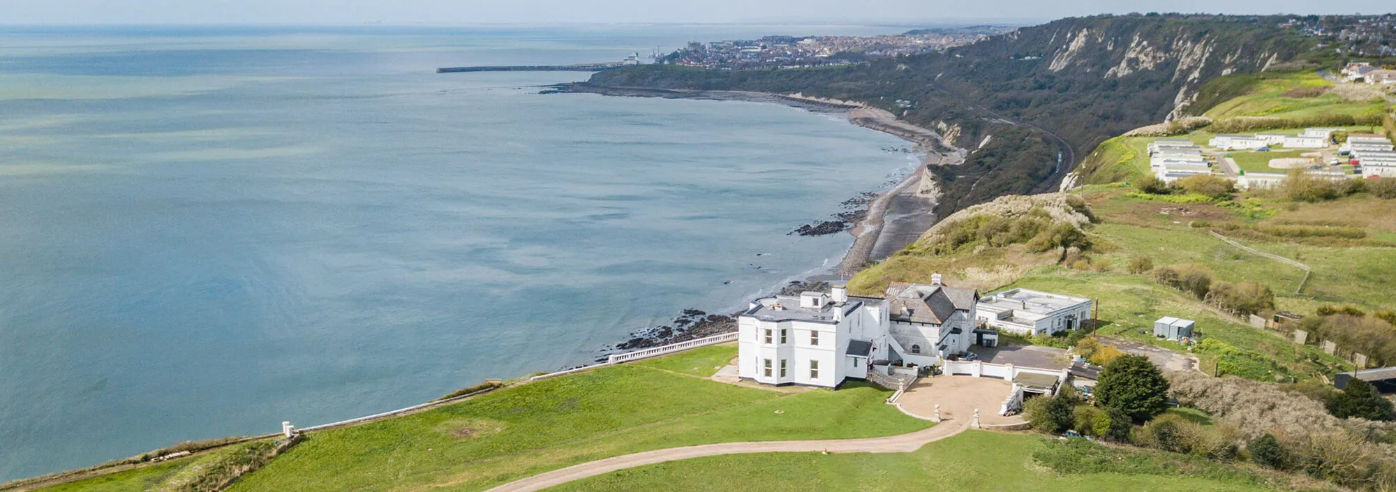 Abbots Cliff House in Folkestone