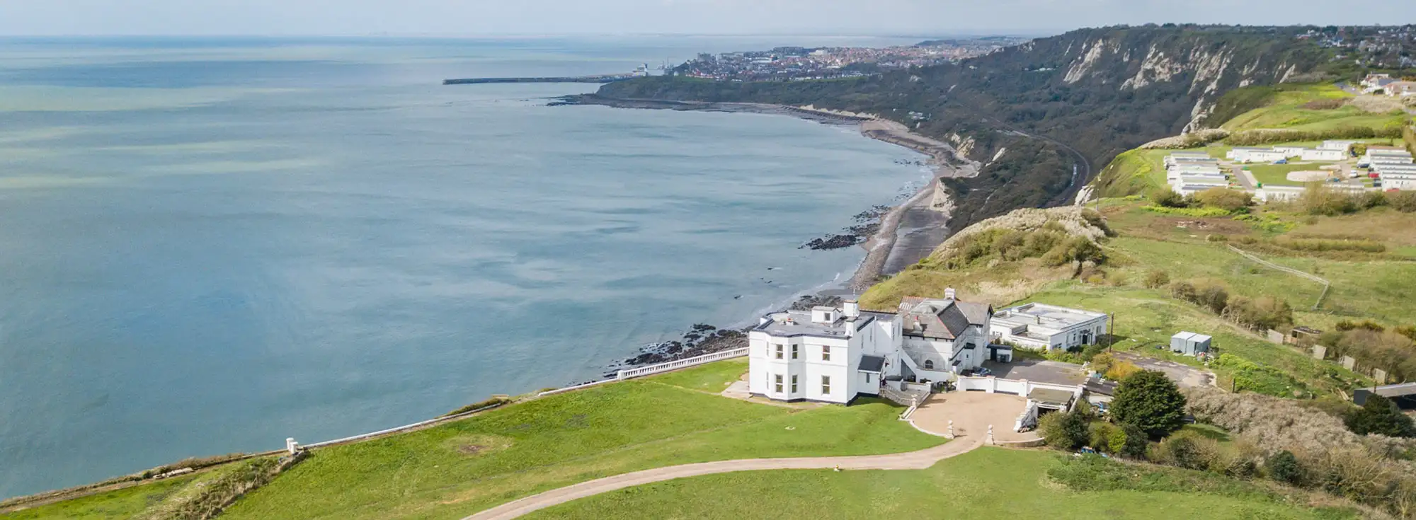 Abbots Cliff House in Folkestone
