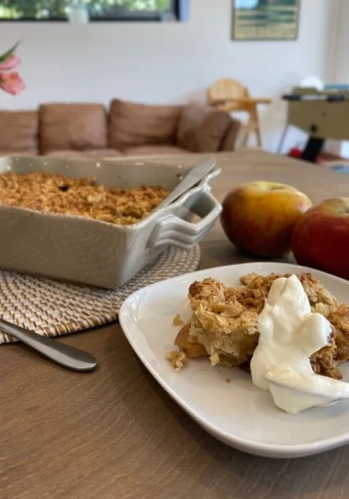 easy and delicious apple crumble recipe