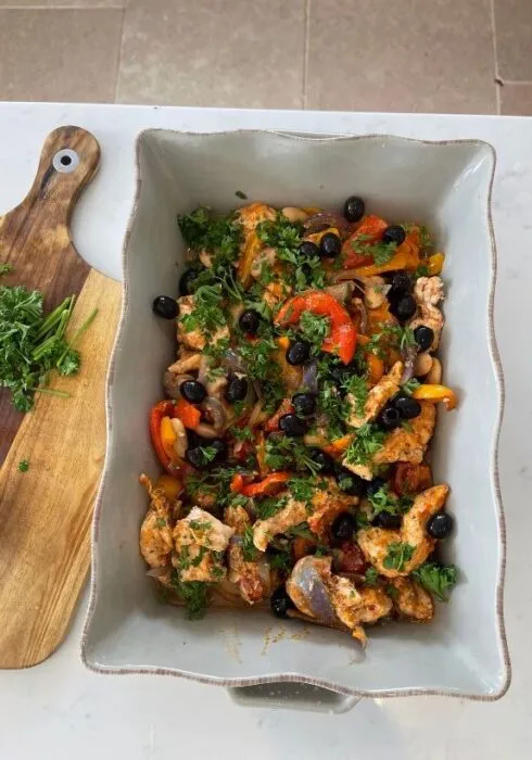 quick and easy one pan chicken dish