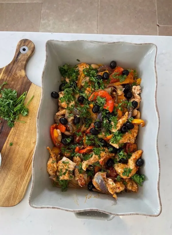 quick and easy one pan chicken dish