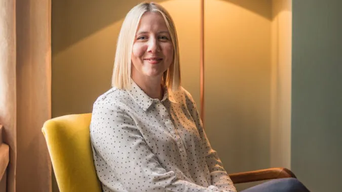 Alice Dray, a member of the Bloom Stays Team