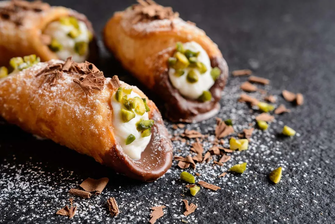 Delicious desserts made by Ashdown Manna Cookery School in Blackham near Tunbridge Wells