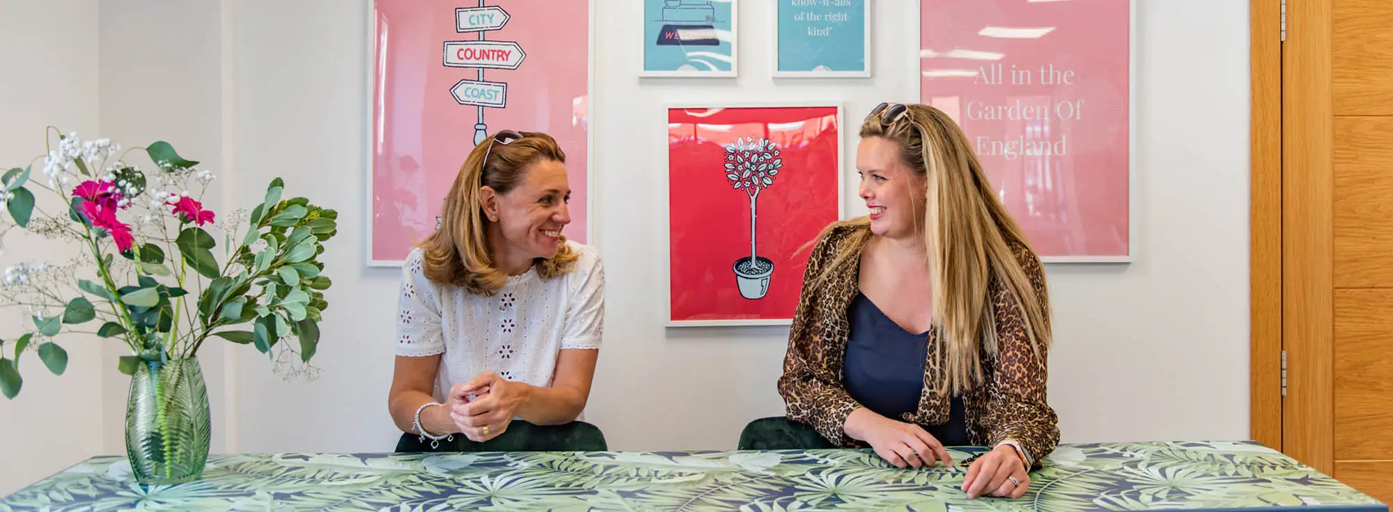 Nicky and Rowena, Bloom Stays Holiday Letting