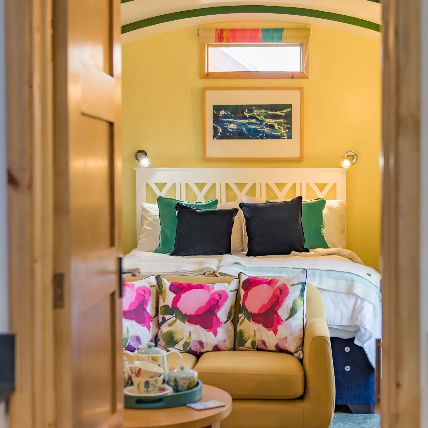 Bedroom at Plumcot Halt, Canterbury