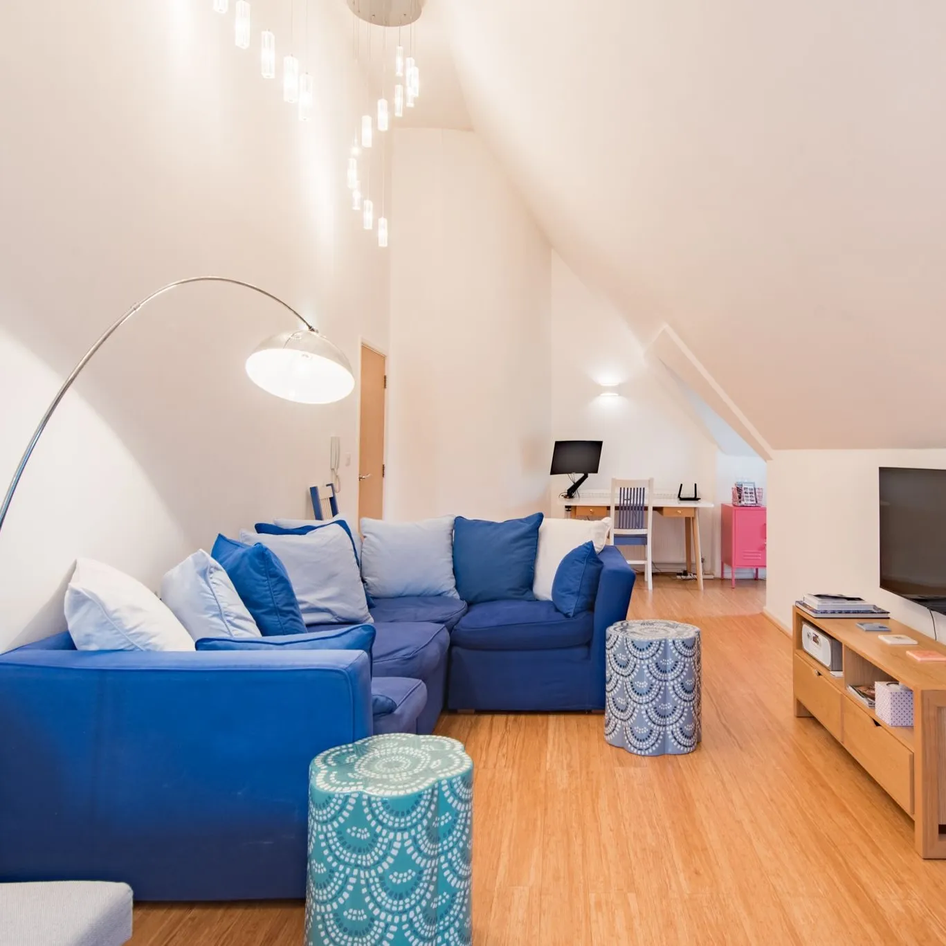 Living room at The Loft at Emperor Court, Canterbury