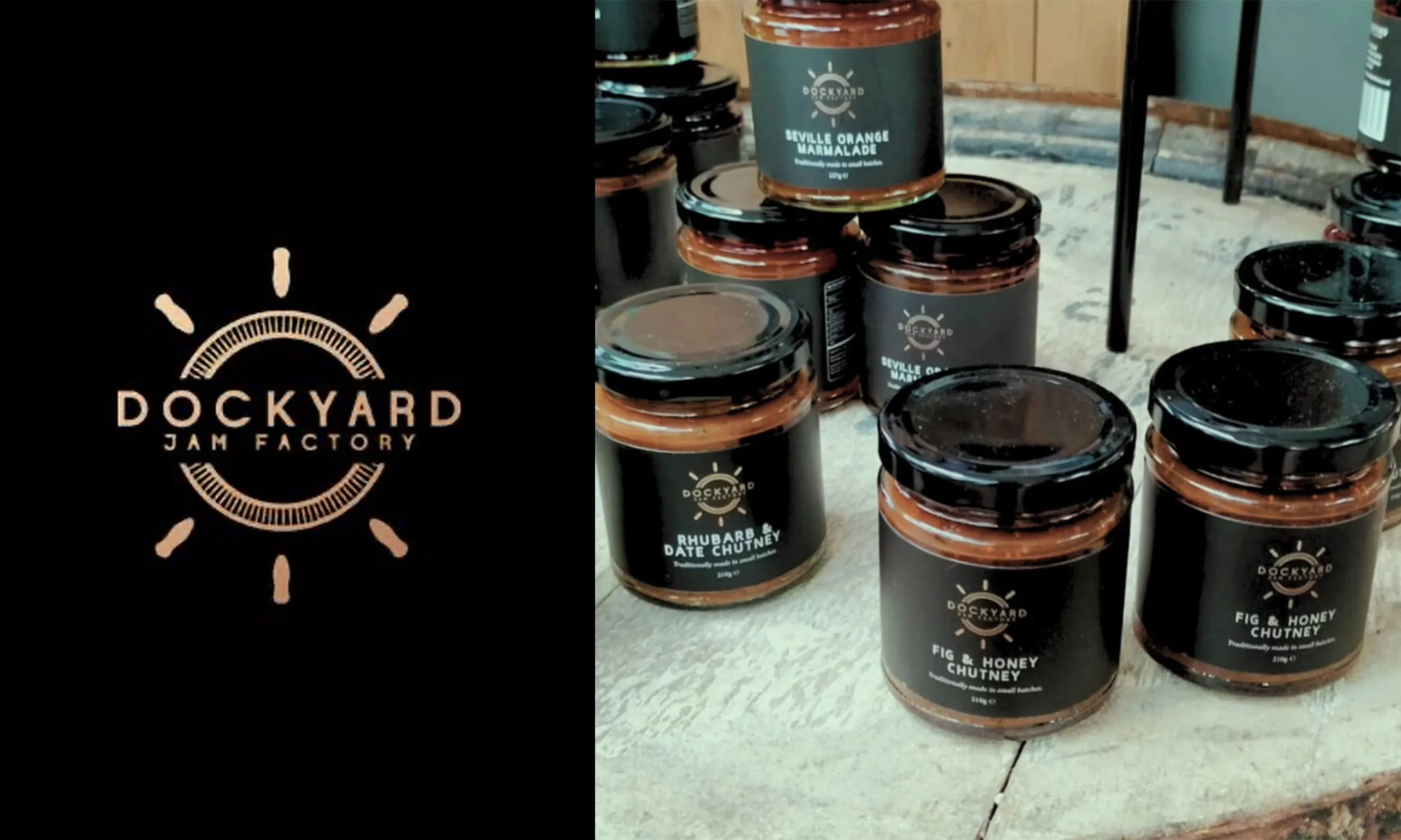 Dockyard jams and chutneys