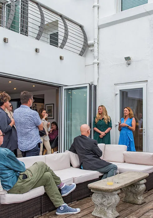 Holiday home owners gather at Abbotts Cliff House | Bloom Stays