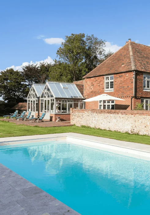 Dormestone Farm swimming pool – Holiday homes with pools – Bloom Stays