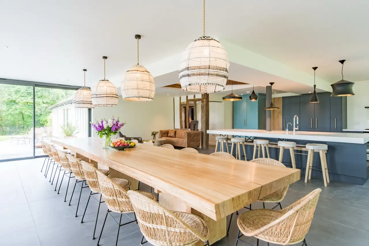Lower Standen Farm Large Dining Room Table