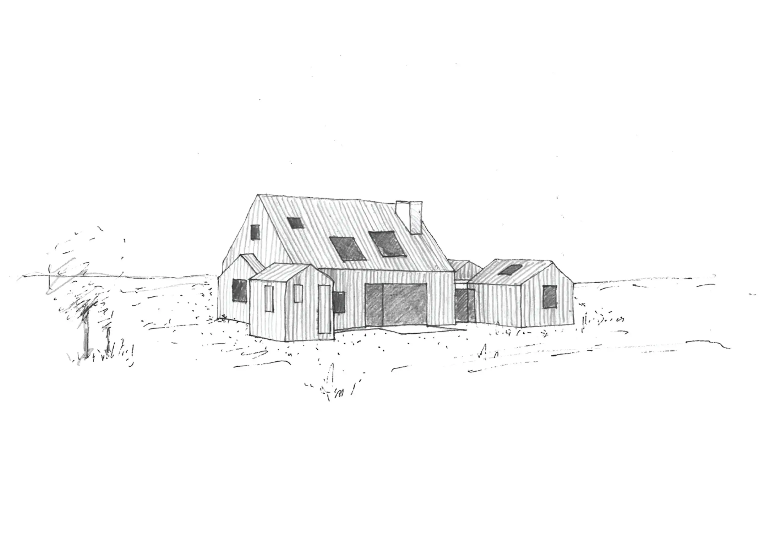 North Vat: A minimalist black timber-clad beach house in Dungeness, Kent, designed by Rodić Davidson Architects to mirror traditional fisherman’s huts.